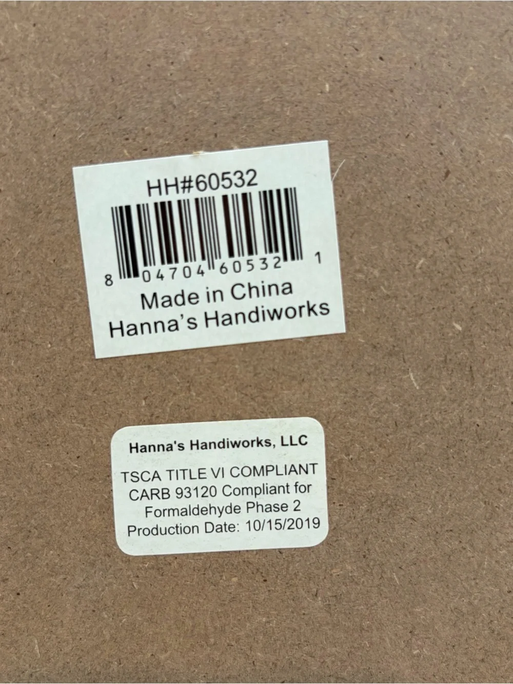 NWOT Hanna’s Handiworks - My Favorite Breed Is Rescued Wooden Sign